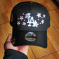 New Era Los Angeles Dodgers cherry Blossom🌸 Tokyo series 2025 BLACK 9forty a frame