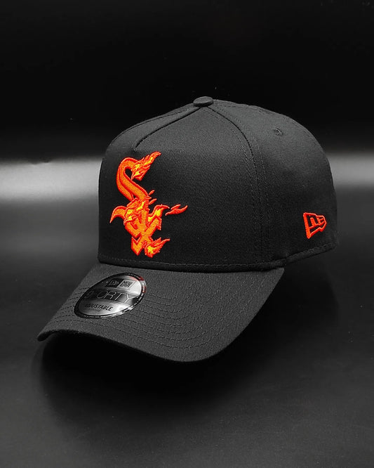 New Era White Sox 'flama' caliente' 9FORTY A-Frame Snapback