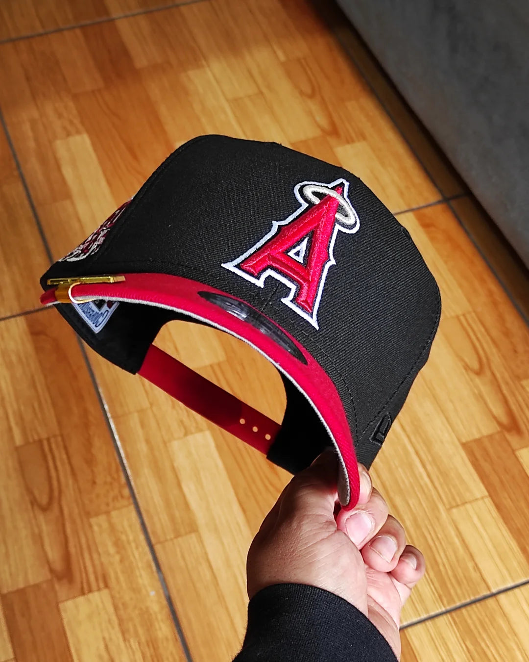 New Era Anaheim Angels 50th aniversario black Red 9 FIFTY Snapback