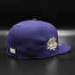 New Era Oakland Athletics 59 fifty world series patch pink uv hat - morado