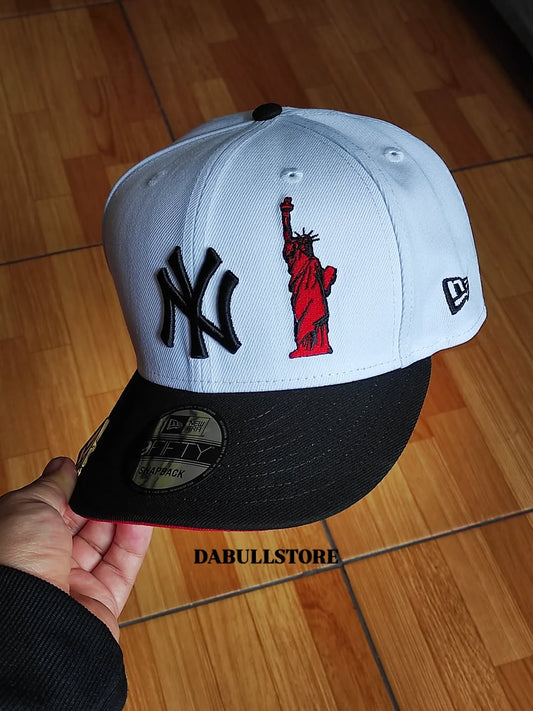 New Era New York Yankees Subway Series liberty 🗽 black white red 9fifty Snapback