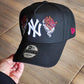 New Era New York Yankees World Series 1996 Dragon Black Prime Edition 9Forty A Frame Snapback Hat