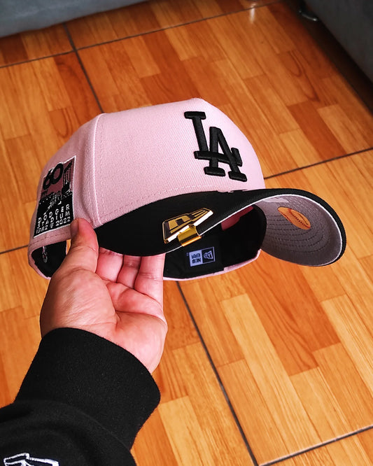New Era Los Angeles Dodgers 60th aniversario black pink 9 forty A-FRAME