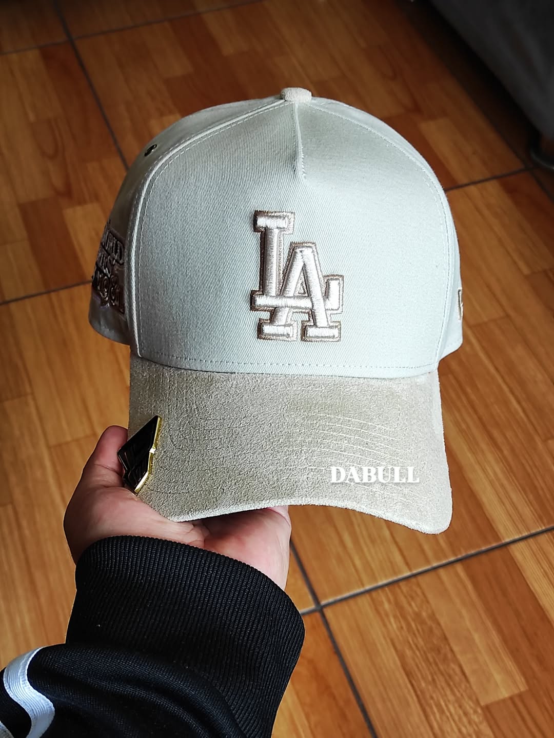 Los Angeles Dodgers'Cream ' 9FORTY A-Frame Strapback New era