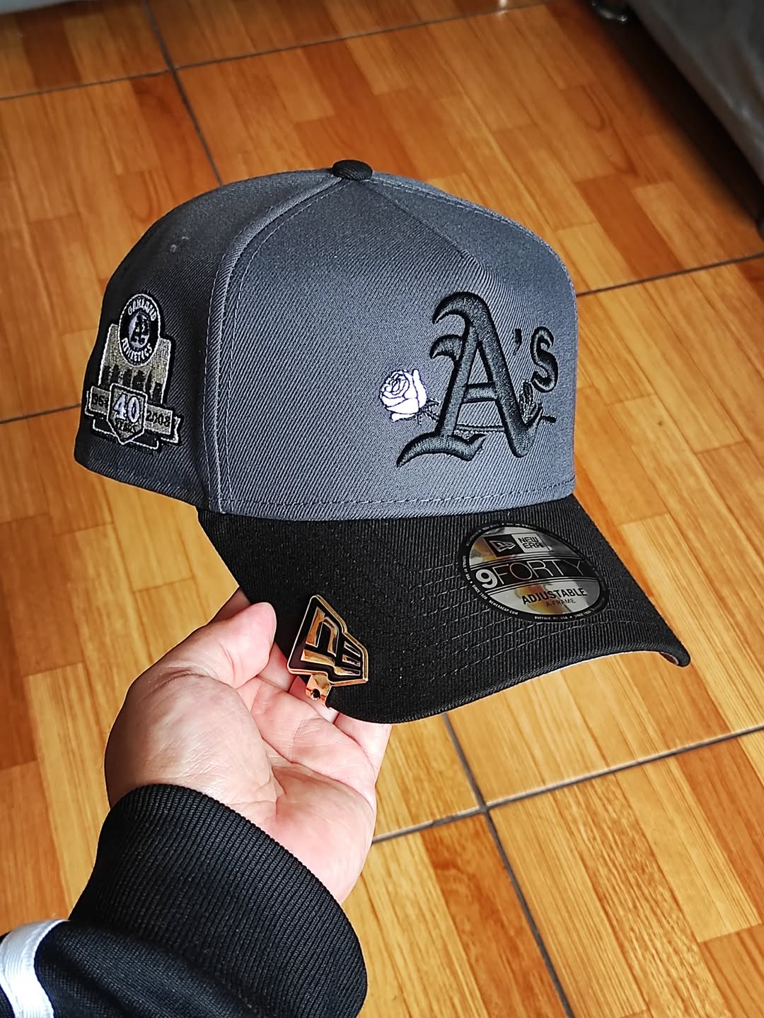 NewEra Oakland Athletic 40th aniversario two Tone 9FORTY A-FRAME SNAPBACK