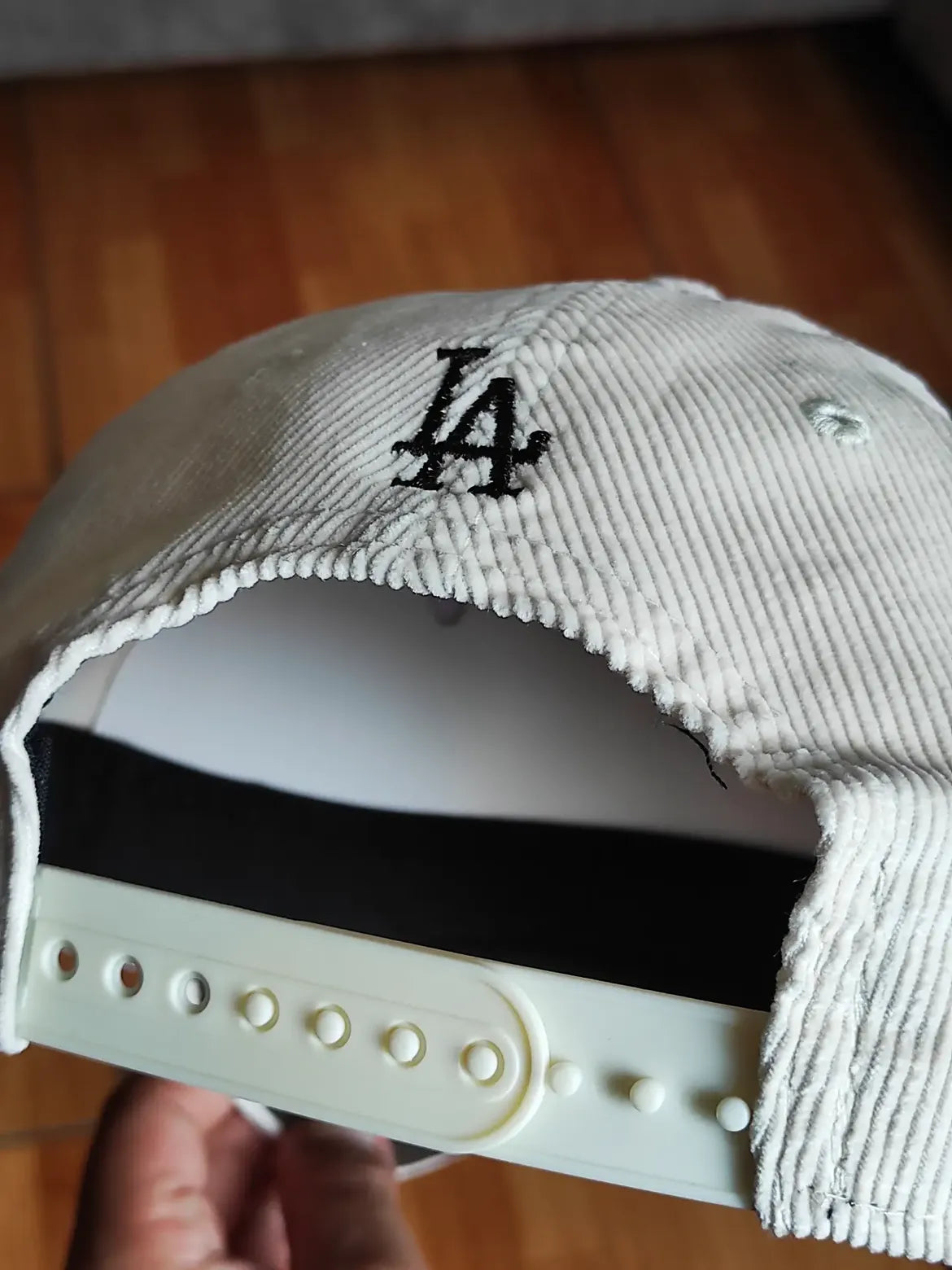 New Era 9FORTY a frame Los Angeles Dodgers 2020 world series champions corduroy Snapback