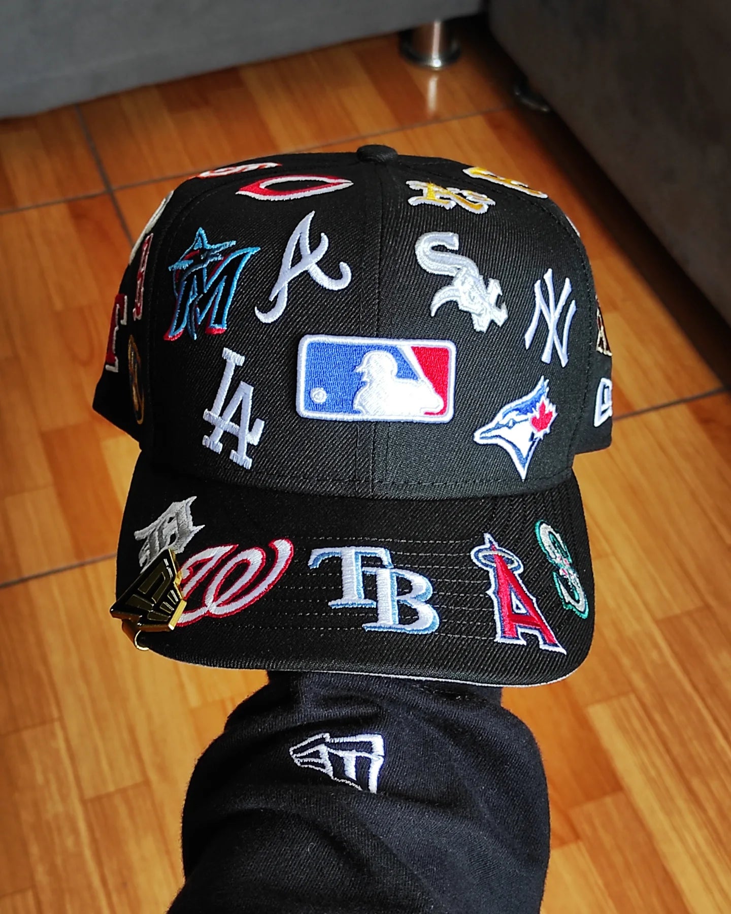 New Era All Over MLB black edition 9 FIFTY Snapback