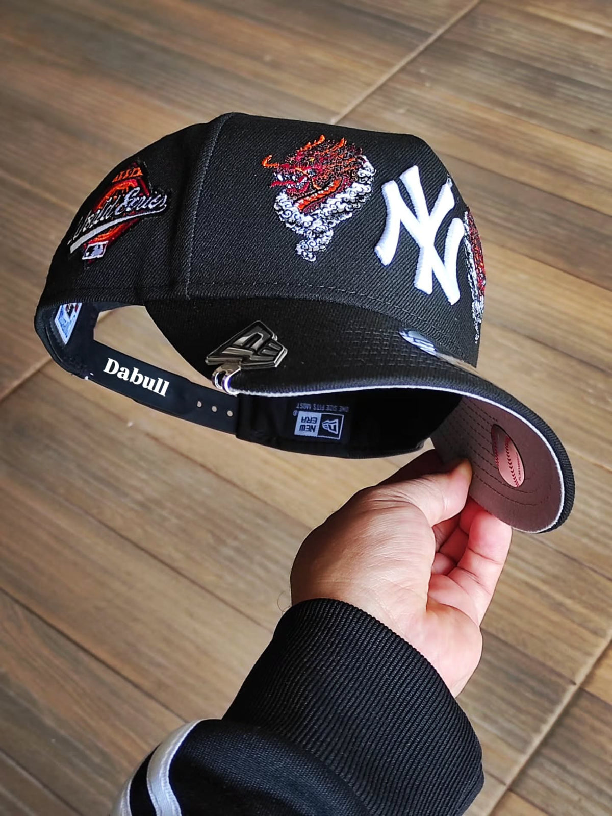 New Era New York Yankees World Series 1996 Dragon Black Prime Edition 9Forty A Frame Snapback Hat