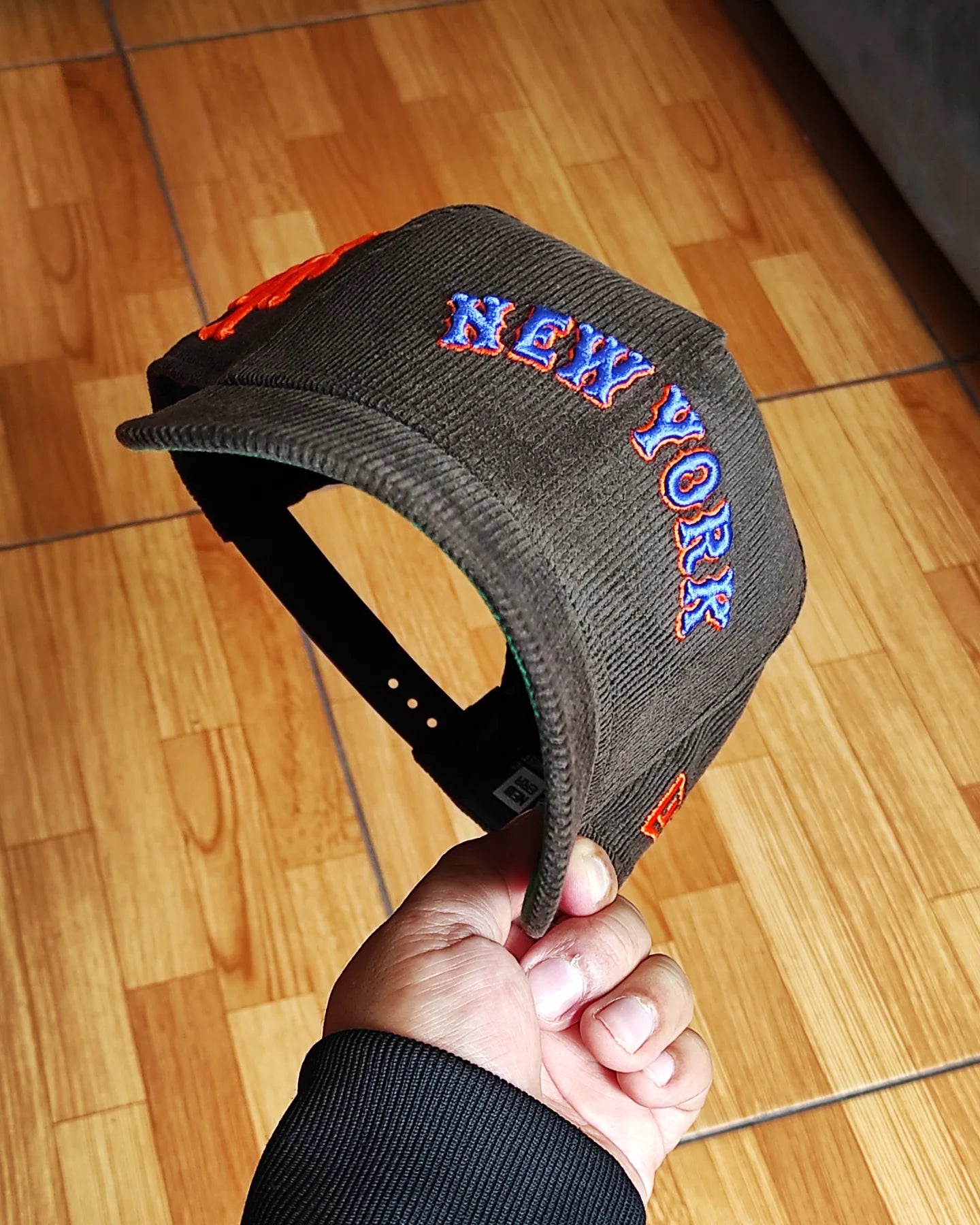 New Era New York Mets corduroy Brown 9 FORTY A-FRAME