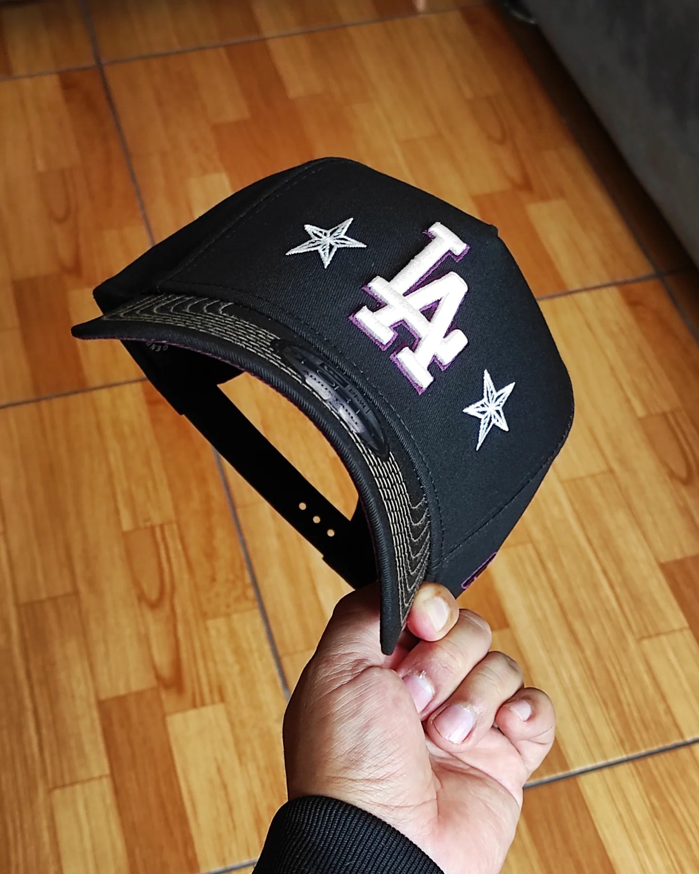 New Era Los Angeles Dodgers Star ✨ black/purple  9 FORTY A-FRAME