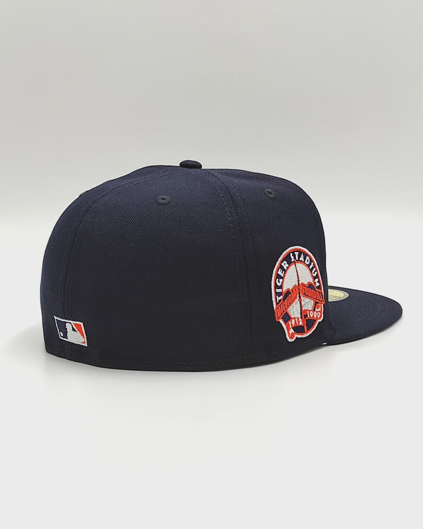 New Era Detroit tigers stadium patch navy throwback edition 59fifty fitted cap