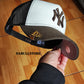 New Era New York Yankees trucker a frame Snapback víscera cord.
