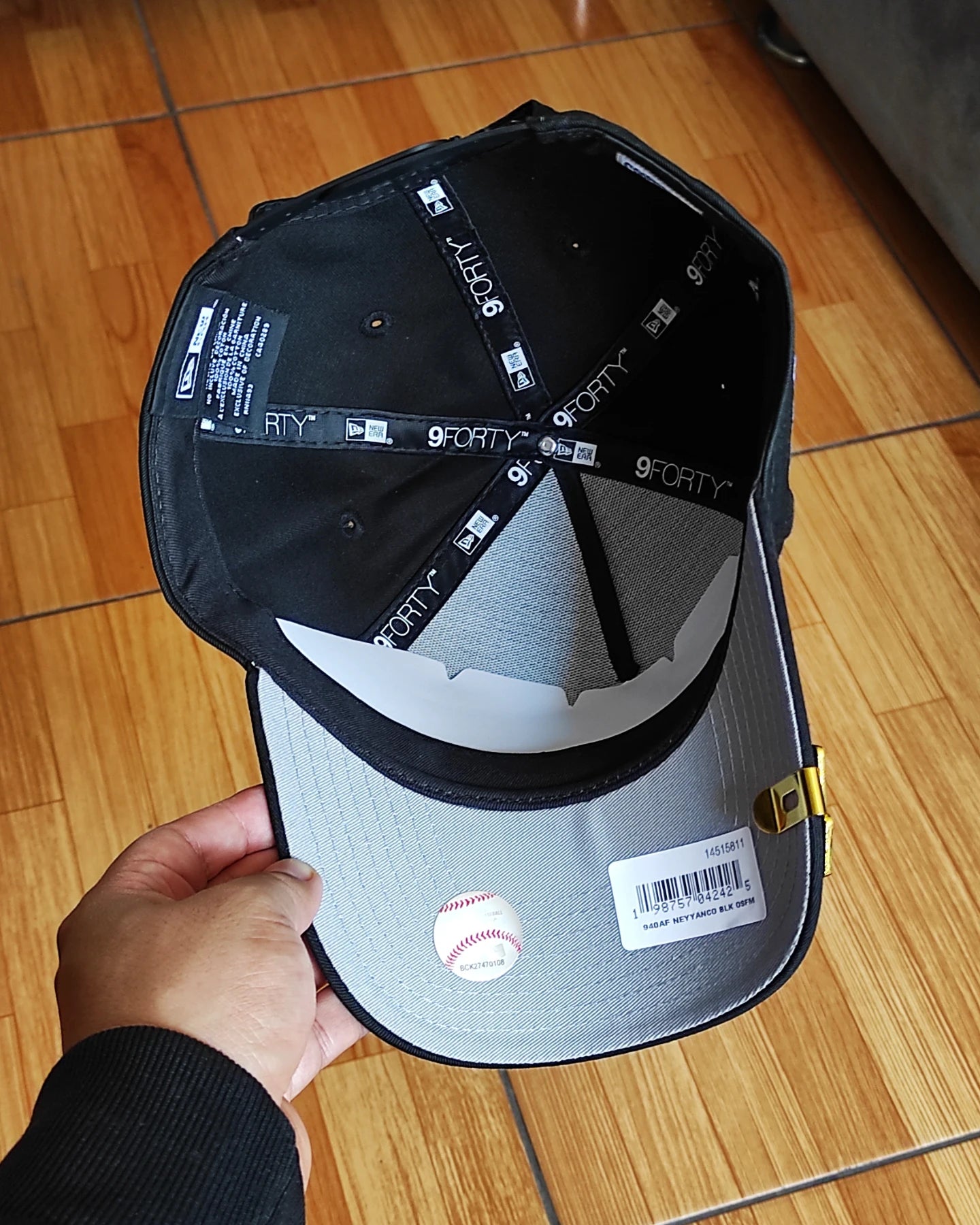 New Era New York Gótica black 9Forty A Frame snapback