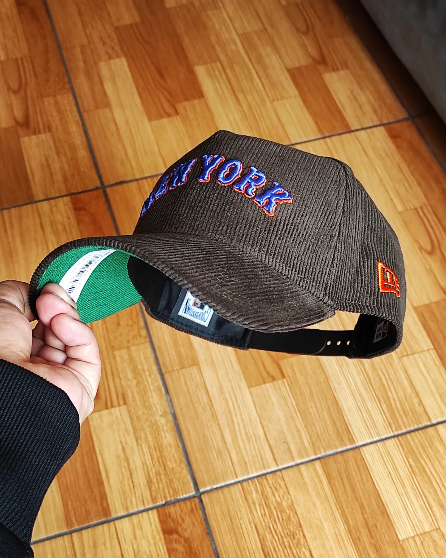 New Era New York Mets corduroy Brown 9 FORTY A-FRAME