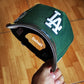 New Era Los Angeles Dodgers DENIM Green 9FORTY A-FRAME Snapback