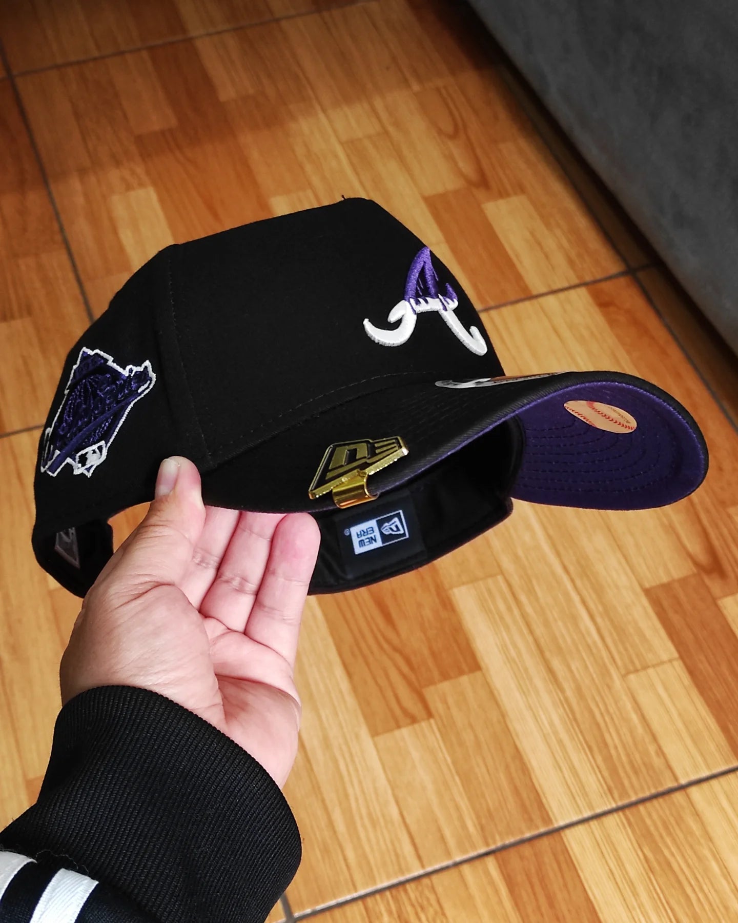 New Era Atlanta Braves 'Drip' 9FORTY A-Frame Snapback