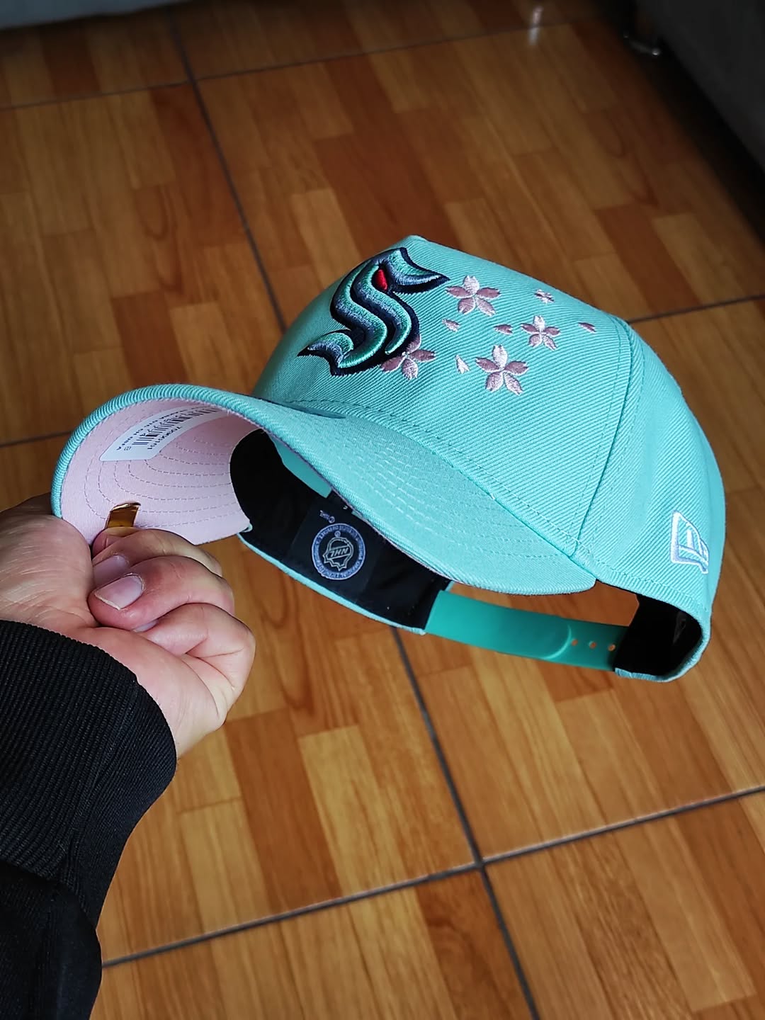 New era Seattle Kraken cherry Blossom 9FORTY A-FRAME 🌸