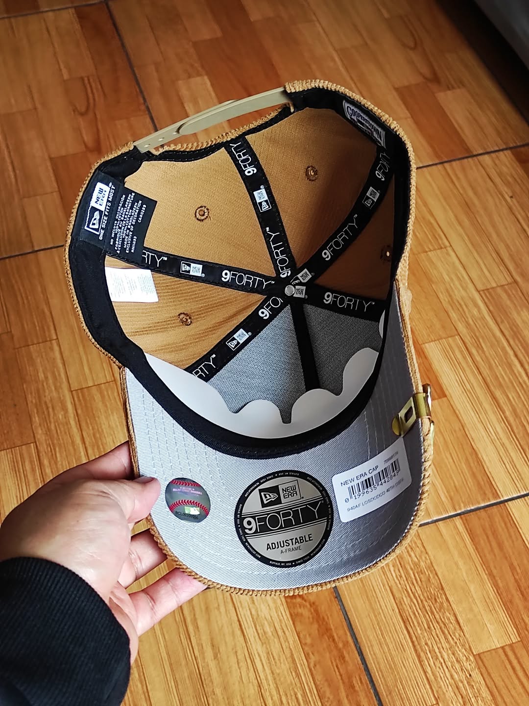 LOS ANGELES DODGERS 40TH ANIVERSARIO CORDUROY NEW ERA 9FORTY A-FRAME