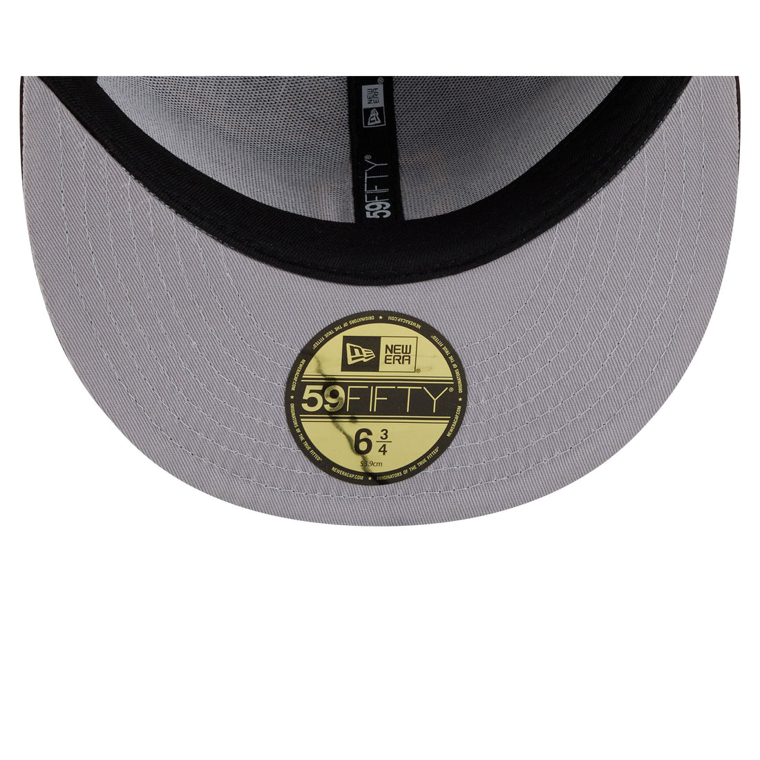 Brown San Diego Padres All Over Logo Gray Bottom 59FIFTY New Era Fitted
