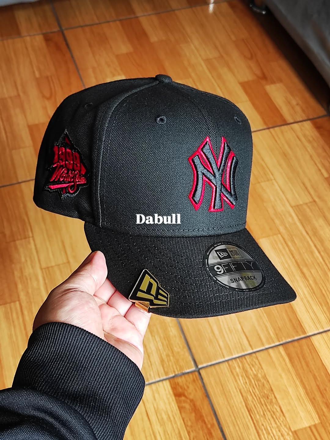 New Era New York Yankees World Series BLACK RED 9FIFTY Snapback