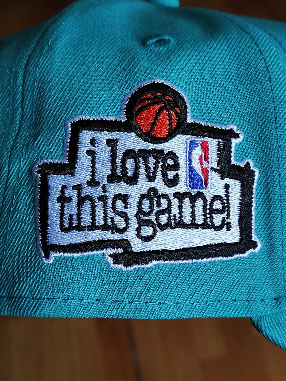 New Era Charlotte Hornets Love this Game Teal Prime Edition 9Forty A Frame Snapback Hat