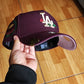 New Era Los Angeles Dodgers rose🌹9 FORTY A Frame snapback