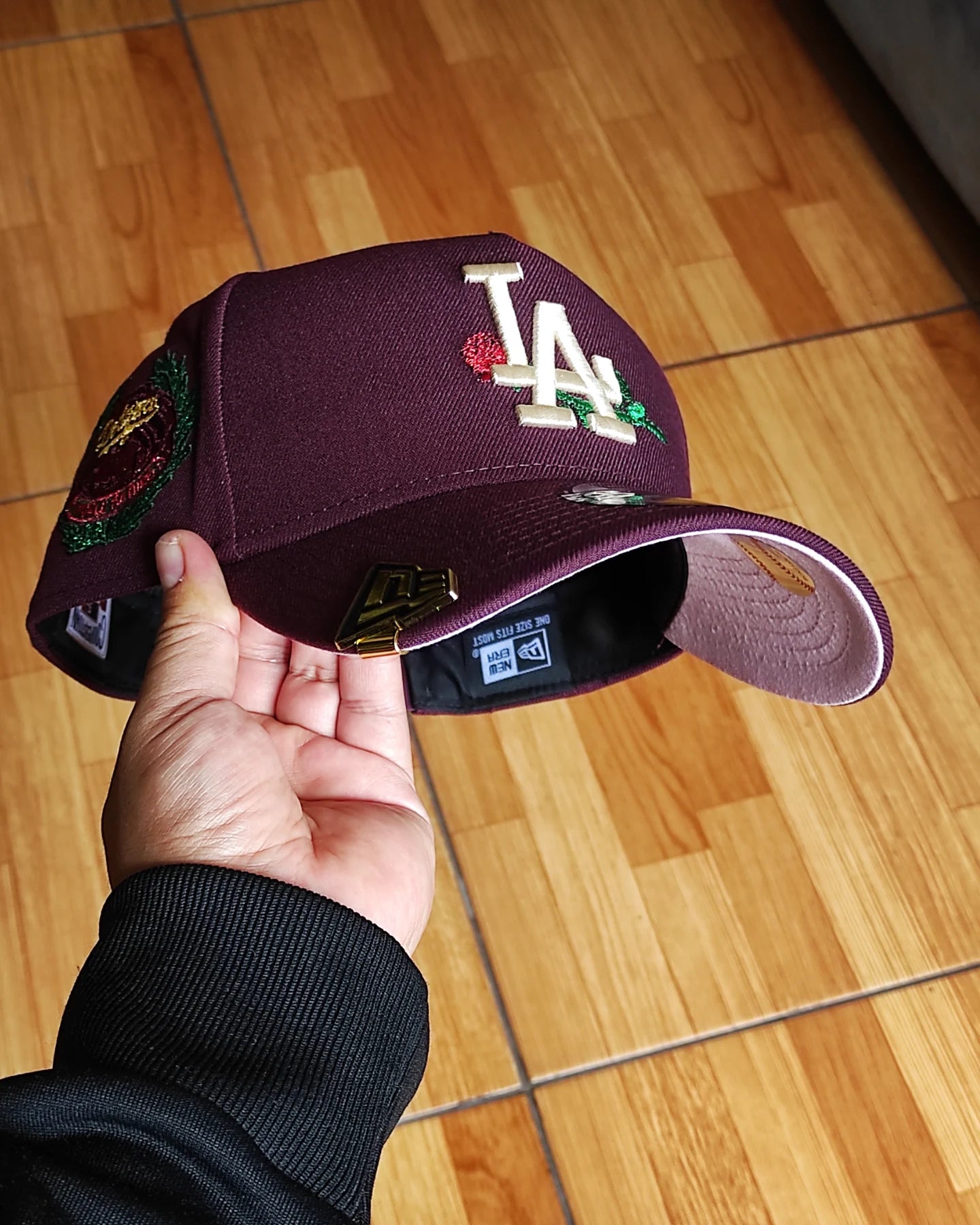 New Era Los Angeles Dodgers rose🌹9 FORTY A Frame snapback