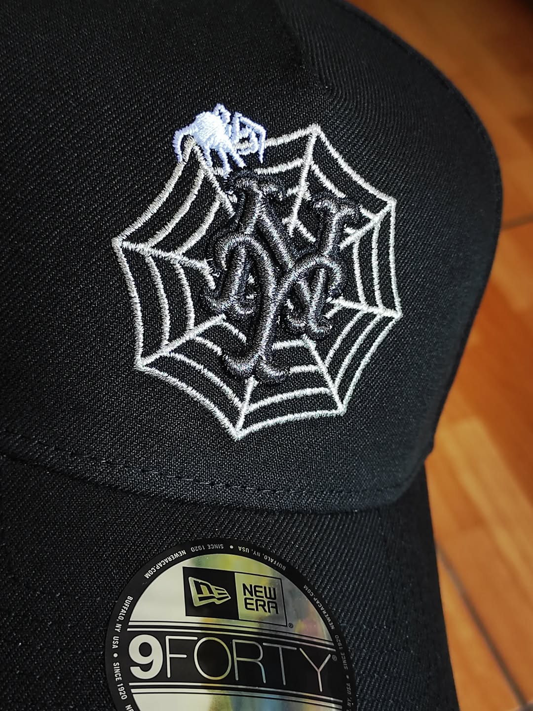 New Era new York mets spider black edition 9forty A-FRAME SNAPBACK