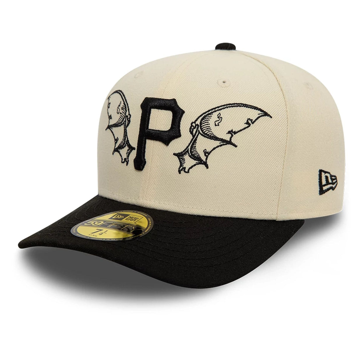Gorra Pittsburgh Pirates MLB Team Wings 59FIFTY Fitted Beige Claro