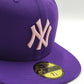 New Era New York Yankees world series 1998 purple pink edition 59fifty fitted cap