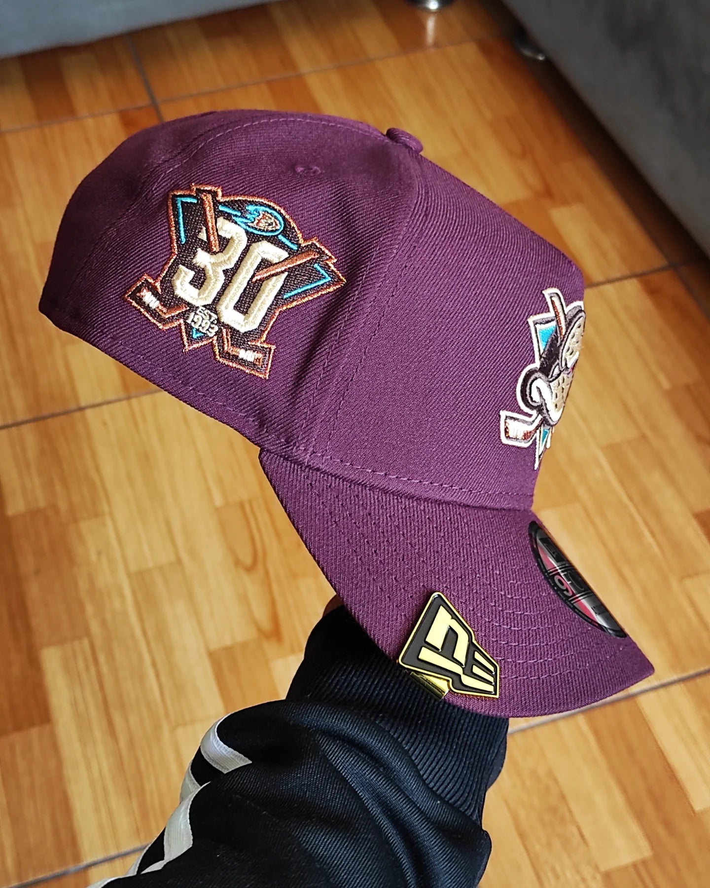 New Era Anaheim Ducks 30th aniversario prime 9FORTY A-FRAME