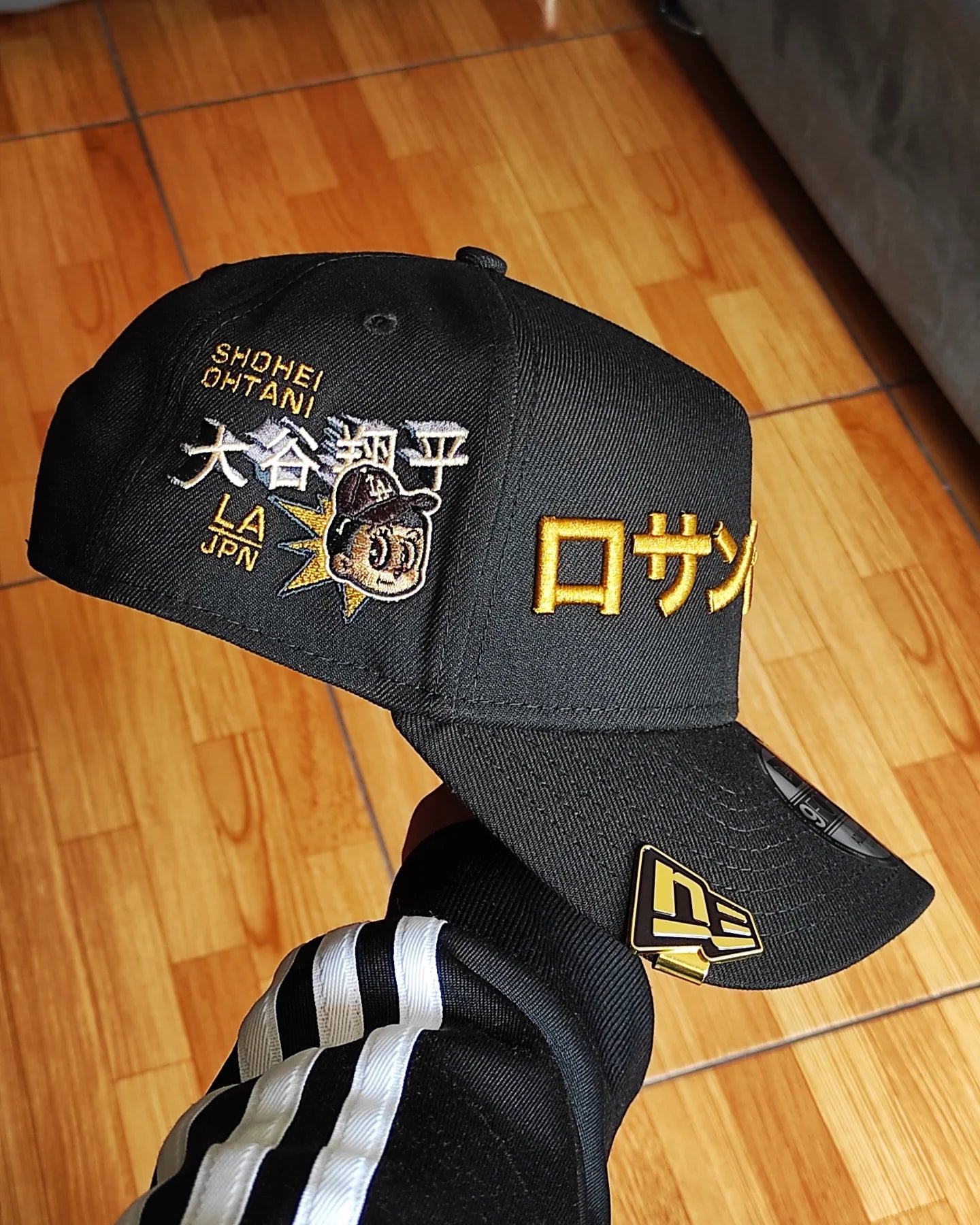 New Era Los Angeles Dodgers Ohtani Gold Edition A Frame Snapback Hat