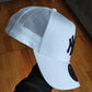 New Era New York Yankees white Trucker a-frame