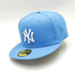 New Era New York Yankees 59 fifty sky blue world series