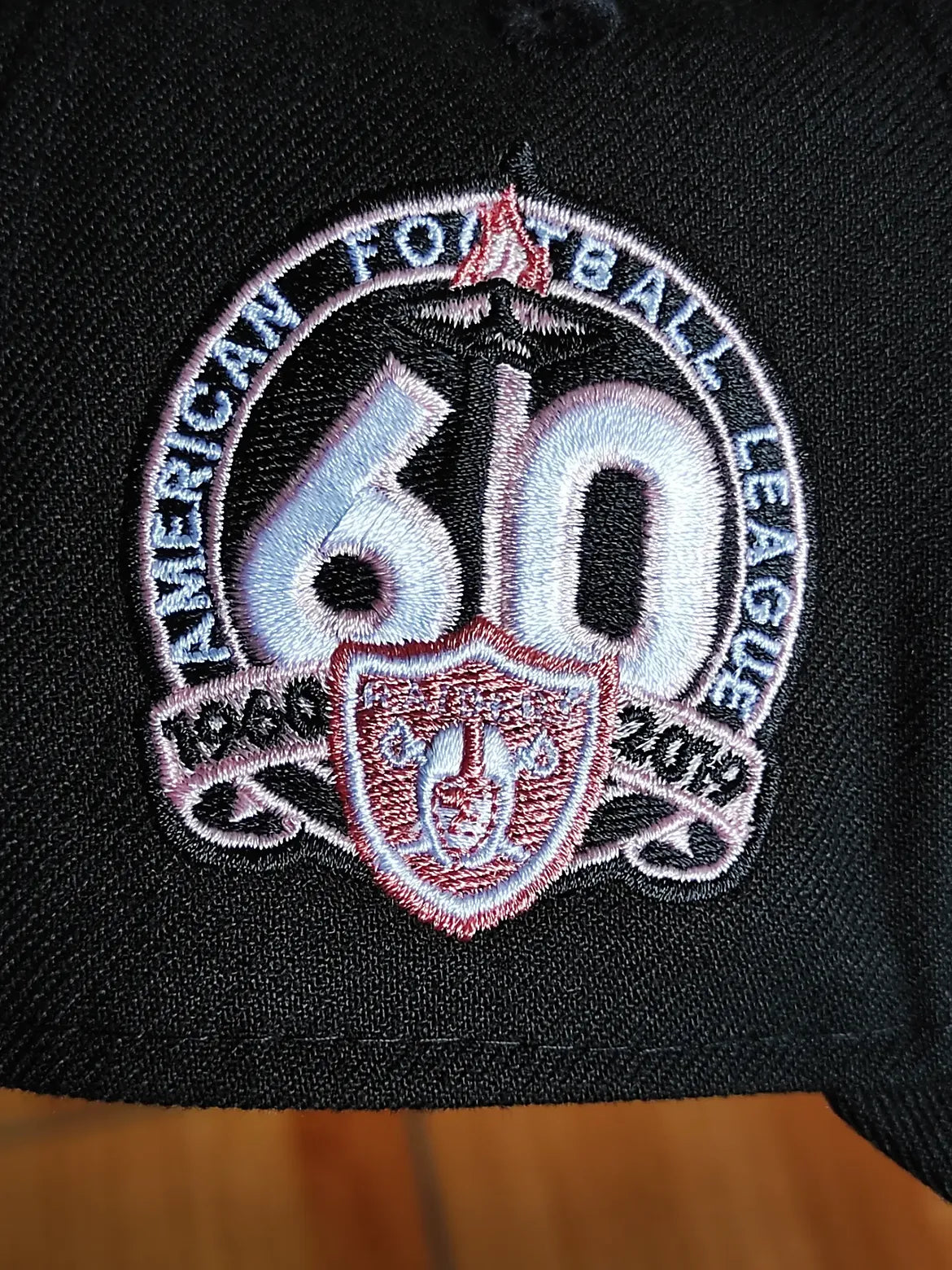 New era Las Vegas Raiders black link 60th Anniversary 9Forty A-Frame Snapback