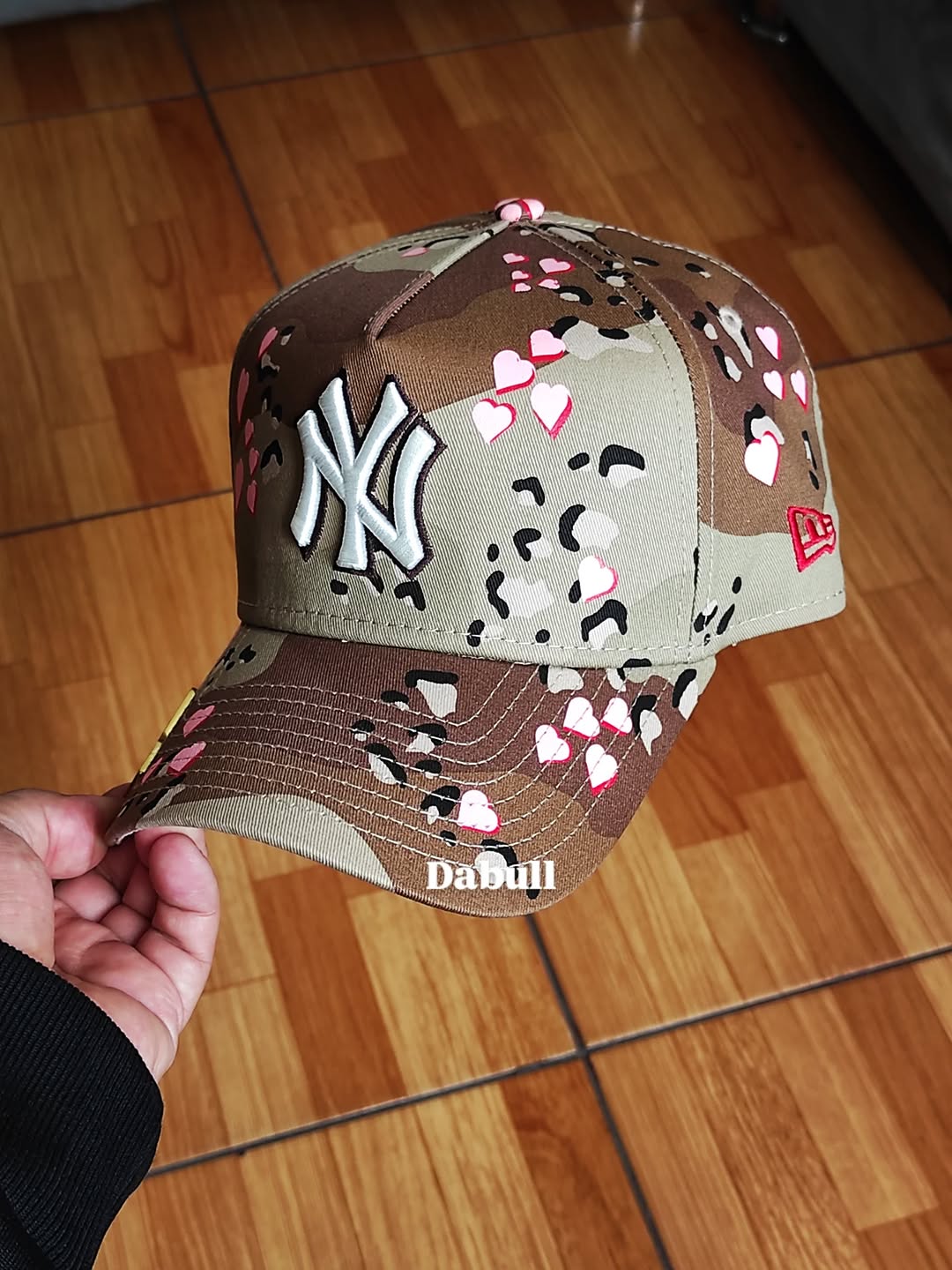 New Era New York Yankees Camo Heart 9FORTY A-Frame Snapback