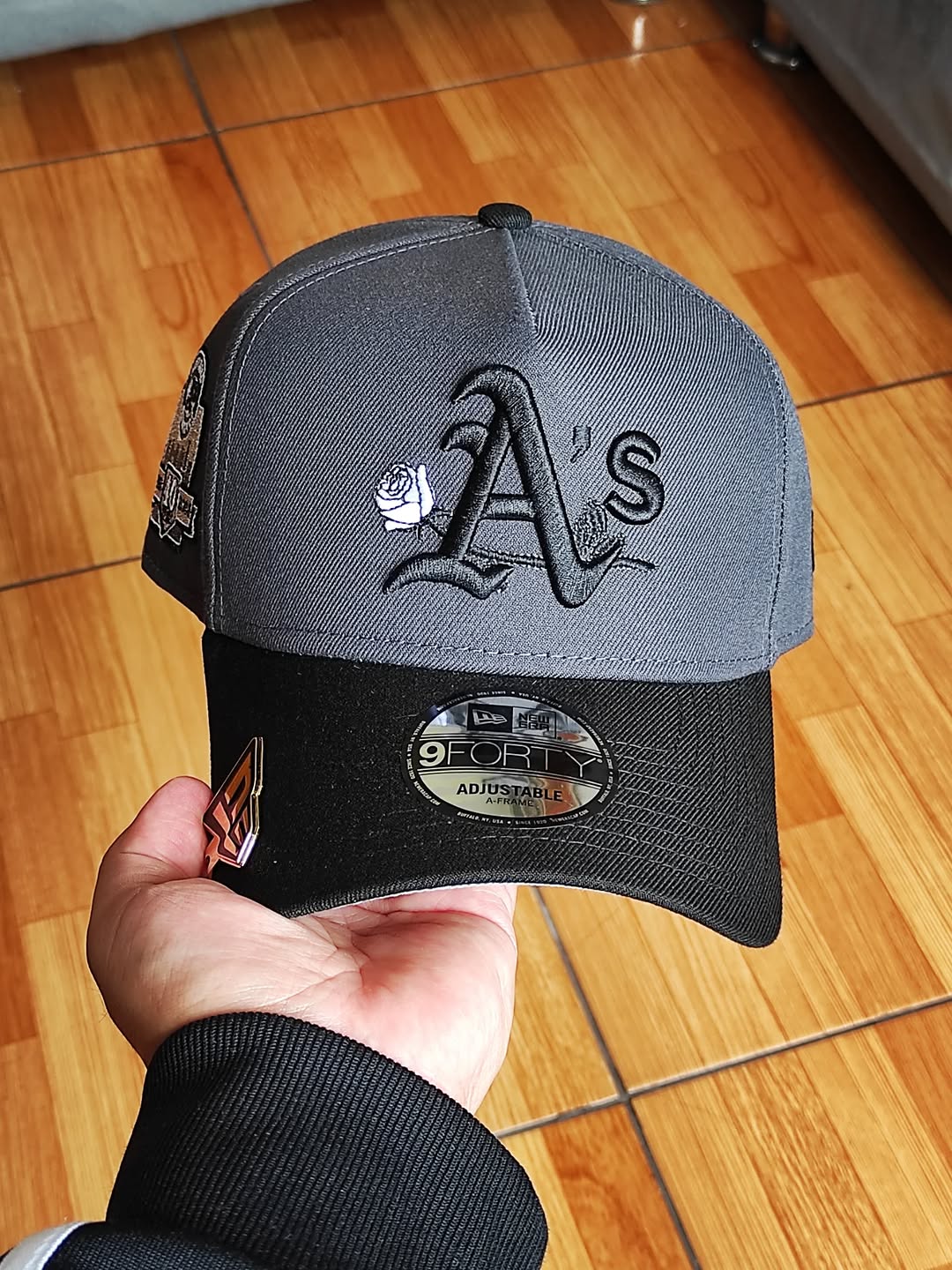 NewEra Oakland Athletic 40th aniversario two Tone 9FORTY A-FRAME SNAPBACK