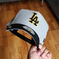 New Era Los Angeles Dodgers 40th aniversario plomo negro - 9 Forty A-FRAME