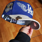 LA Dodgers MLB Team Wings 59FIFTY Fitted Cap Navy