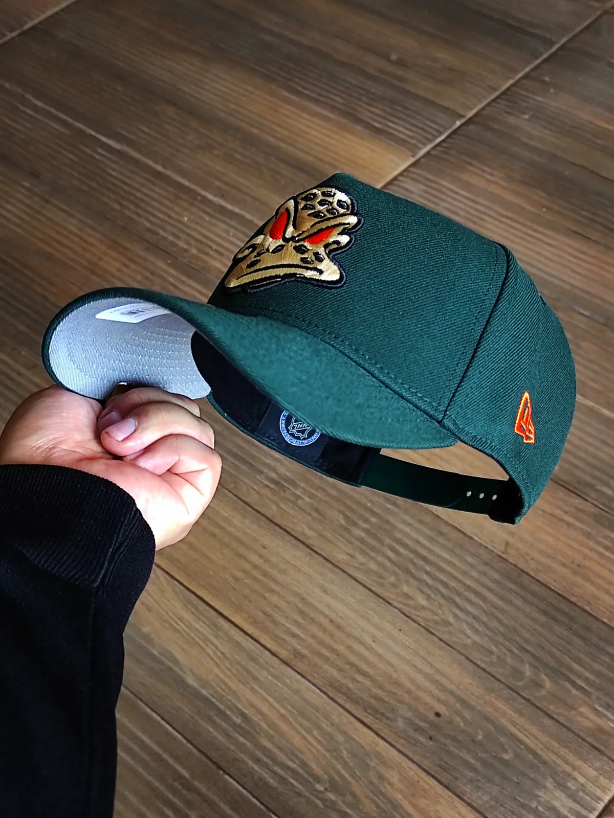 New Era Anaheim Ducks Stanley Cup 2007 Dark Green Prime Edition 9Forty A Frame Snapback Hat