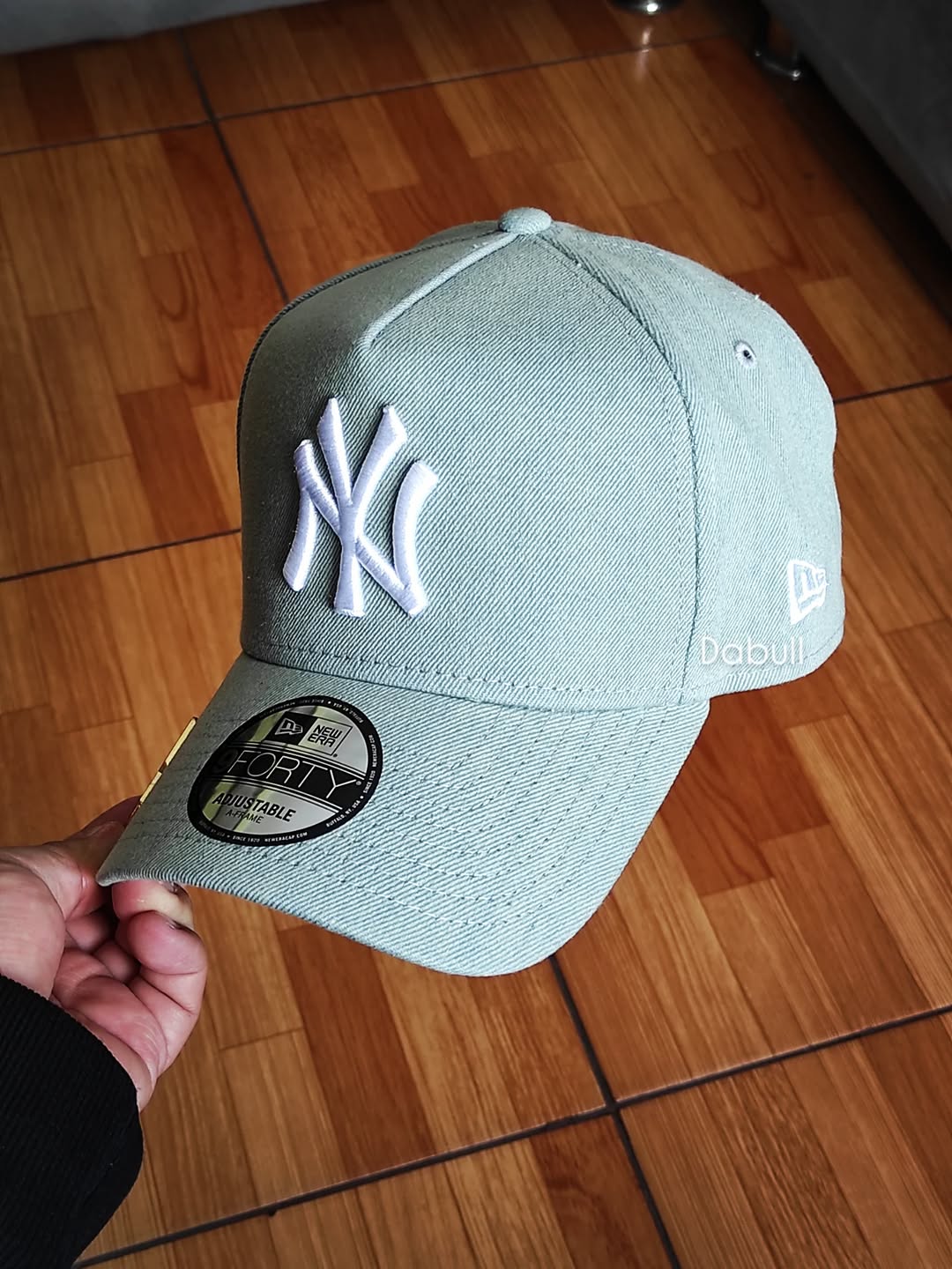 New York Yankees 'Denim White' 9FORTY A-Frame Snapback