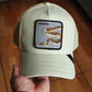 Gorra trucker beige serpiente Menace Deadly Companion Core Canvas The Farm de Goorin Bros