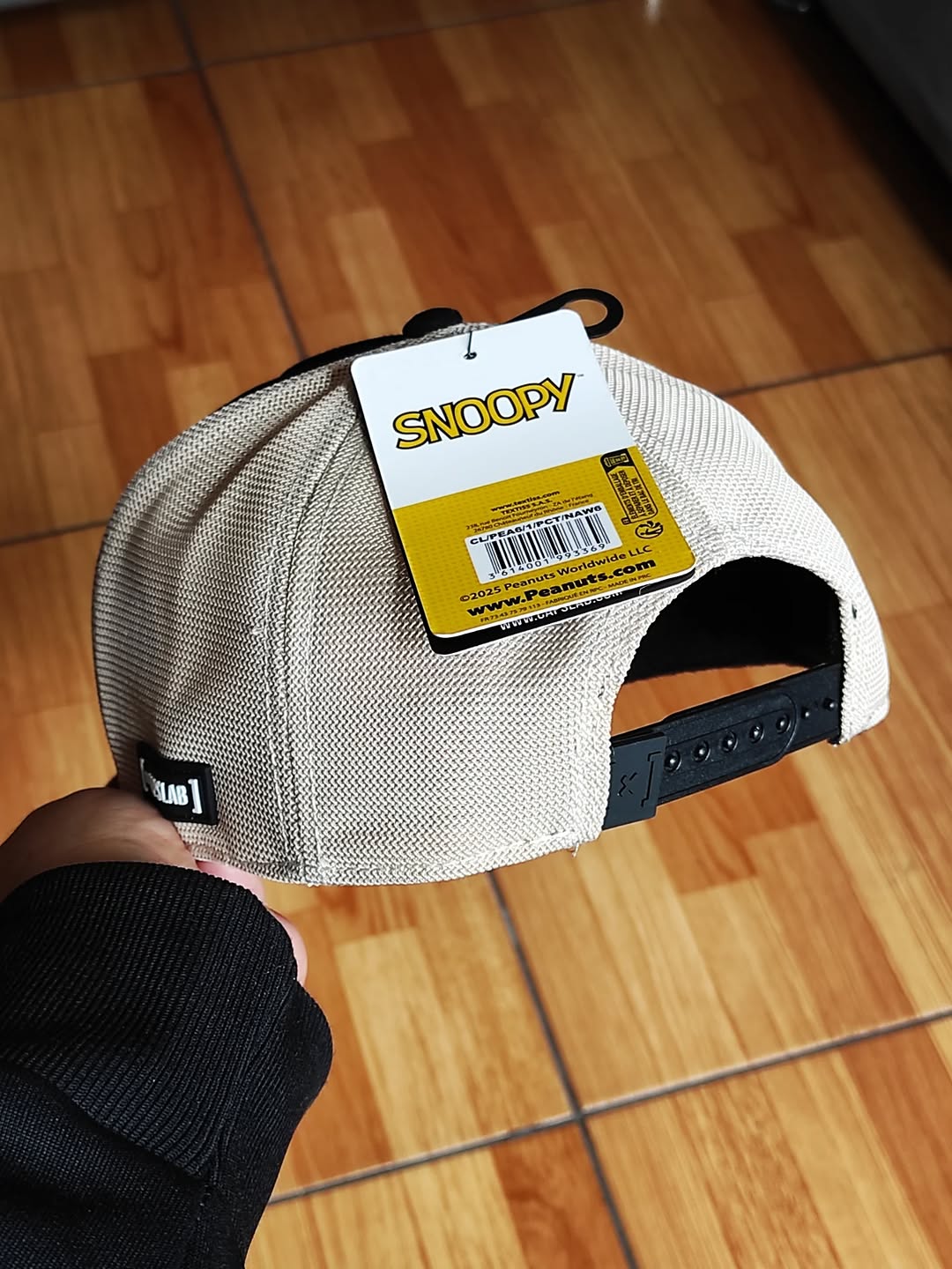 Gorra Capslab snoopy peanuts trucker cap