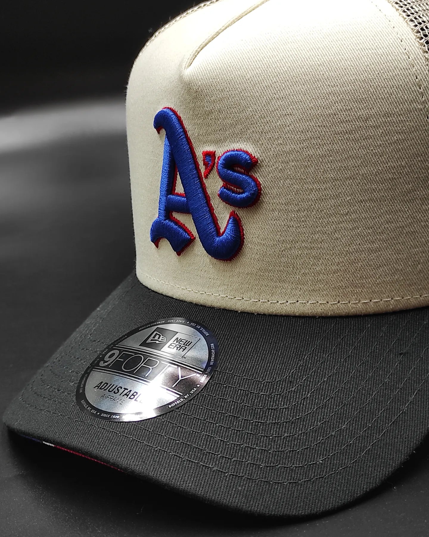New Era Oakland Athletic 9 Forty A-FRAME Trucker Snapback