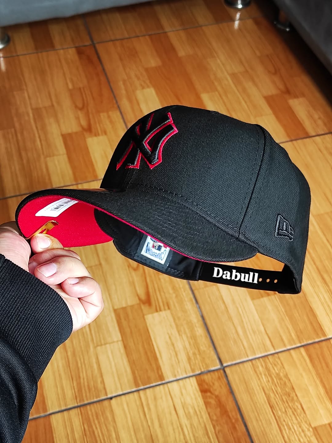 New Era New York Yankees World Series BLACK RED 9FIFTY Snapback