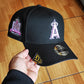 New Era Anaheim Angels 50th Anniversary Pink Edition 9Forty A Frame Snapback Hat