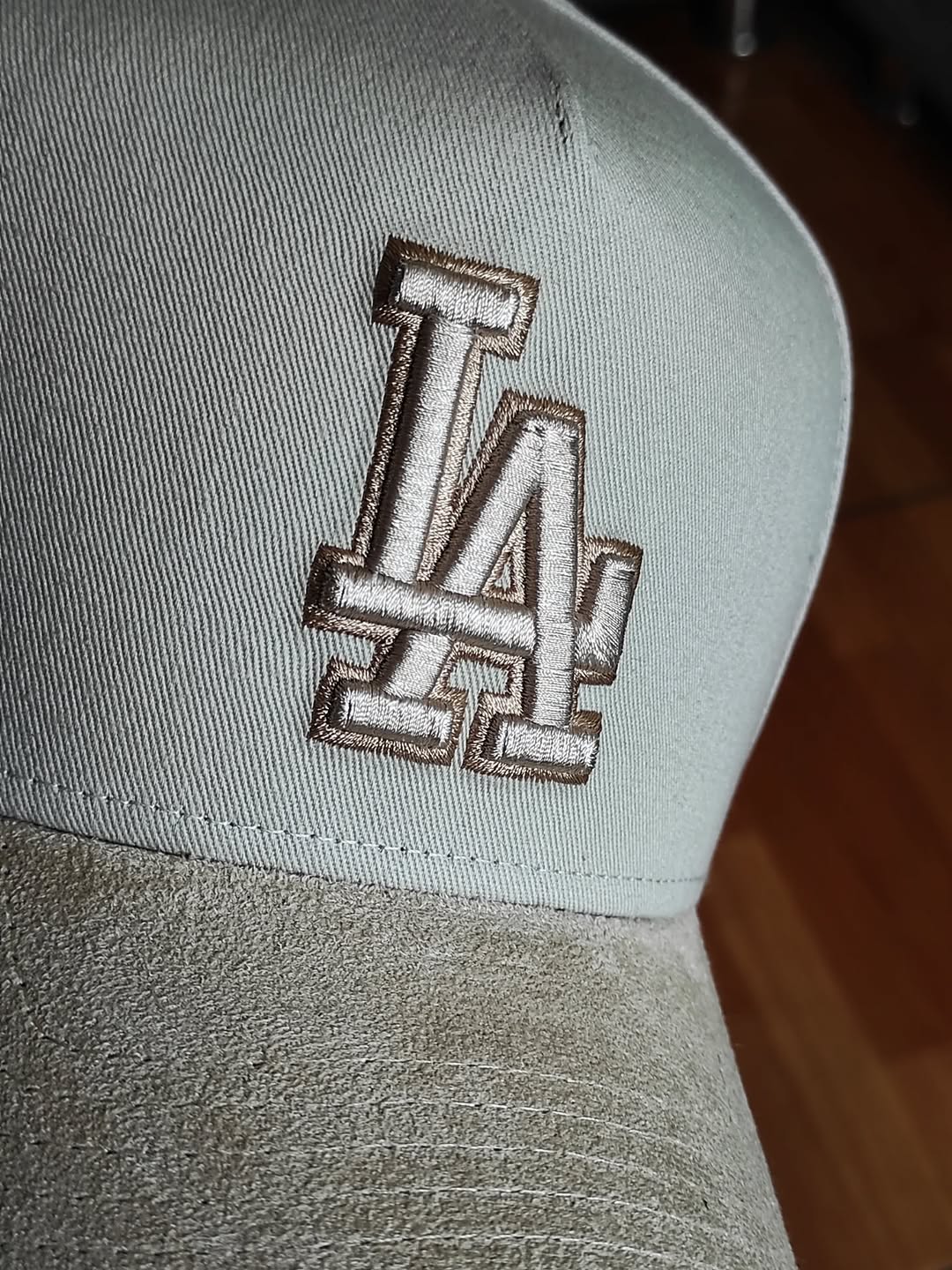Los Angeles Dodgers'Cream ' 9FORTY A-Frame Strapback New era