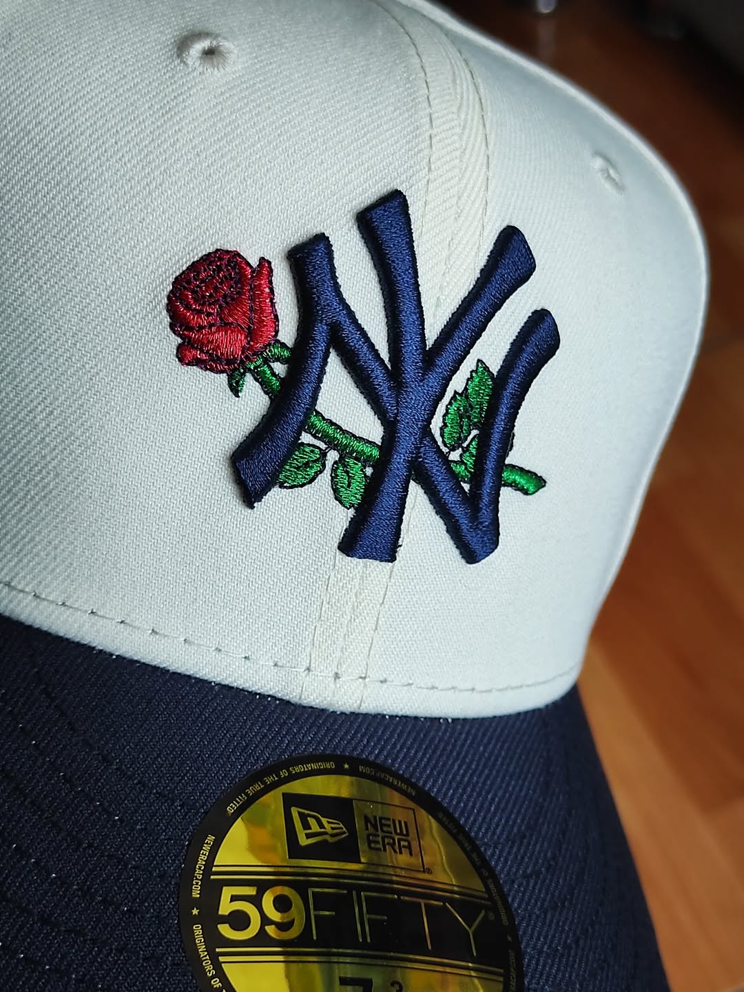 New era New York Yankees World Series rose🌹 Chrome navy 59FIFTY