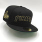 New Era Pittsburgh Pirates world series 1971 black gold throwback edition 59fifty fitted hat