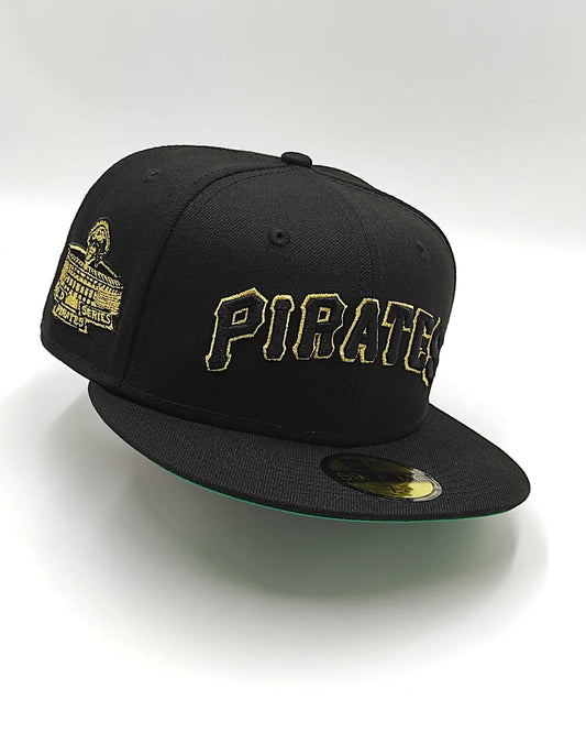 New Era Pittsburgh Pirates world series 1971 black gold throwback edition 59fifty fitted hat
